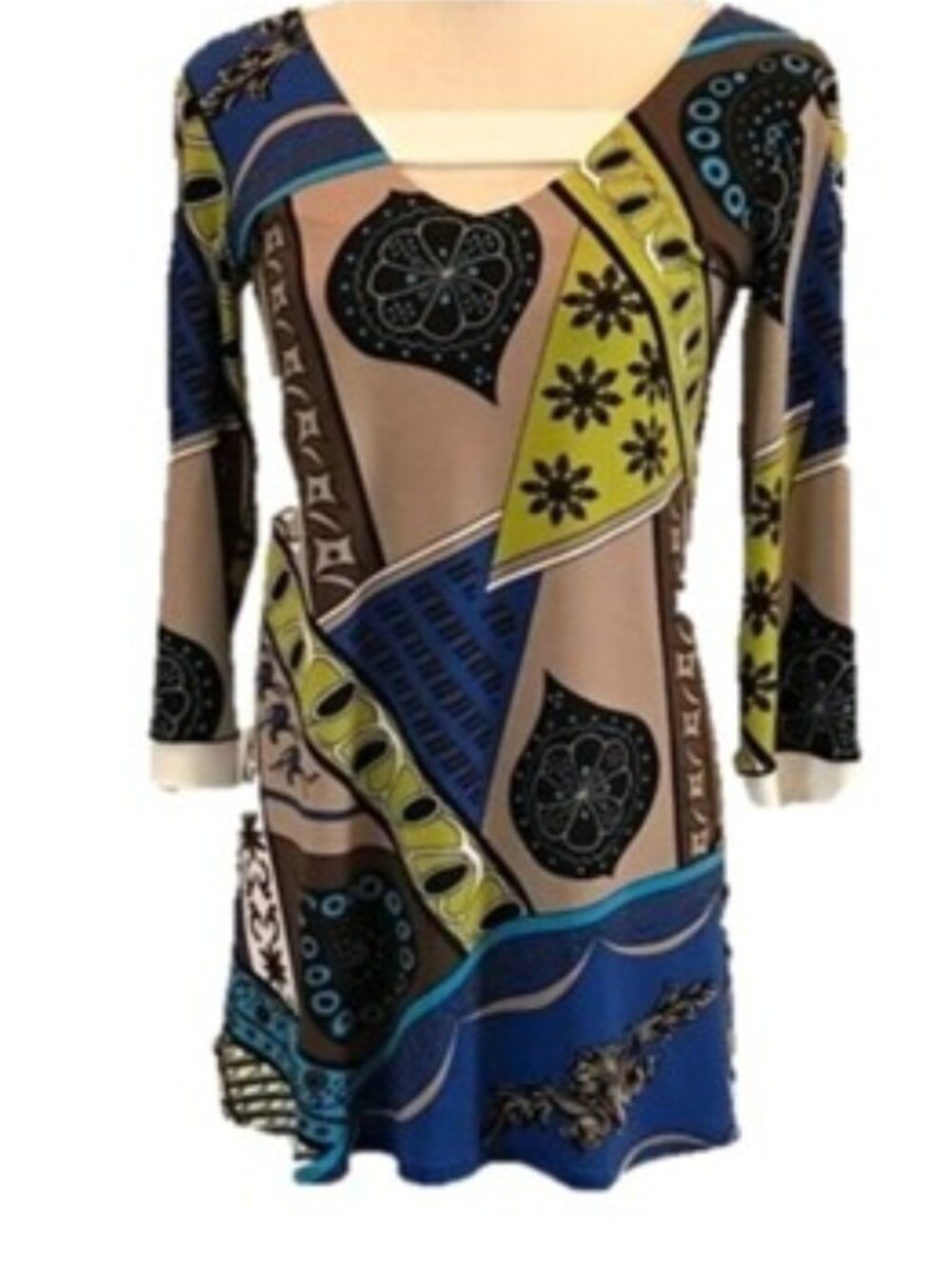EVA VARRO Designer Mini Dress - Picture 1 of 8